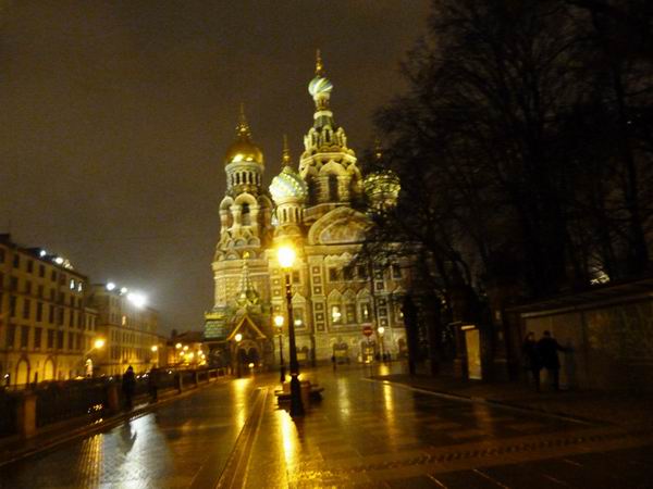 Ночной Петербург. Храм Спаса-на-Крови